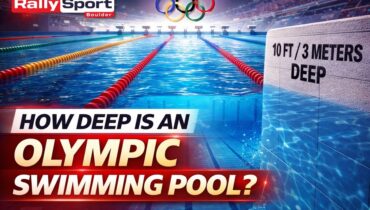 how deep is an olympic swimming pool