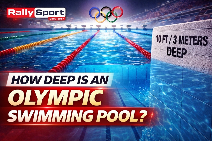 how deep is an olympic swimming pool